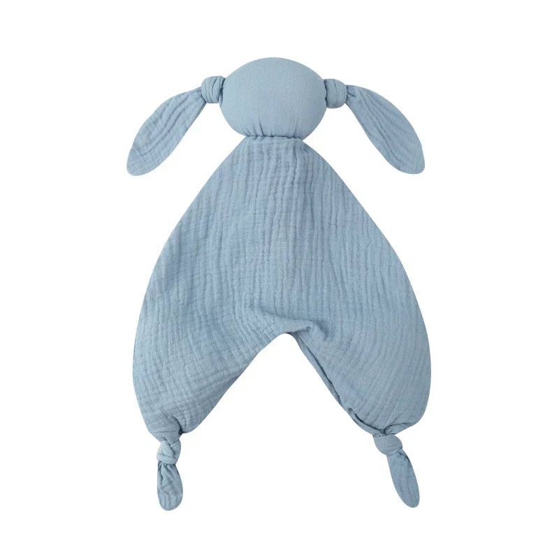 Pure Cotton Muslin Baby Bib Cute Goose Sleeping