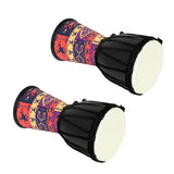 4 Inch African Drum for Kid Portable ABS