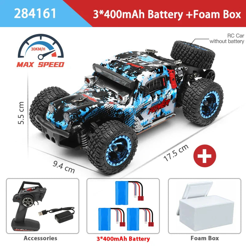 WLtoys 1:28 2.4G Racing Mini RC Car 30KM/H