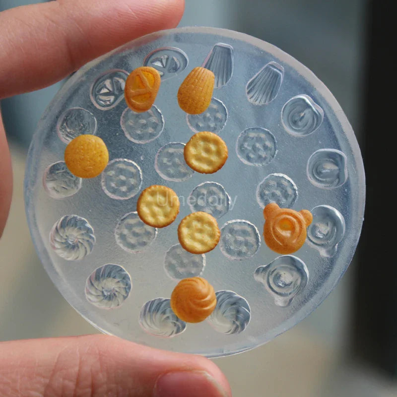 1PCS Silicone Miniature Mini Gummy Candy Mould 1/12
