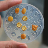 1PCS Silicone Miniature Mini Gummy Candy Mould 1/12