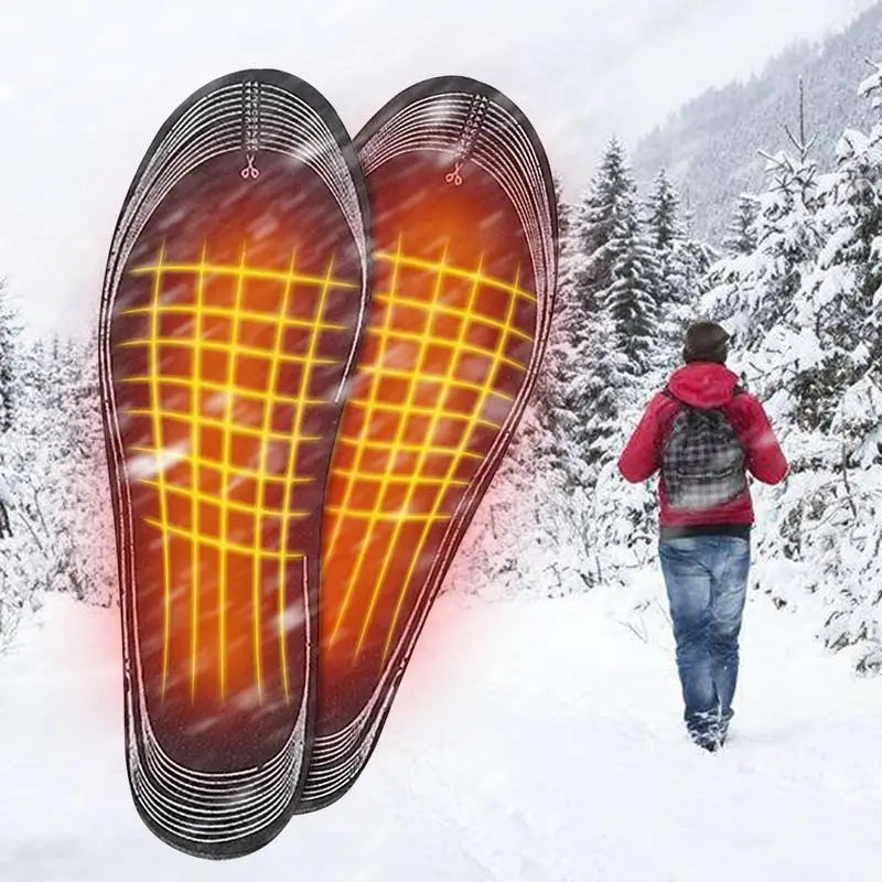 USB Heated Shoe Insoles Electric Foot Warming Pad