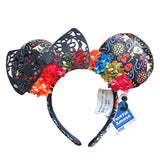 Disney Mickey Mouse Ear Headband Green Mermaid Hair