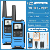 2PCS Baofeng F22 Walkie Talkie Portable Mini Communication