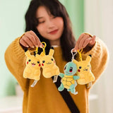 Pokemon Plush Keychain Action Figure Pikachu Key Chain