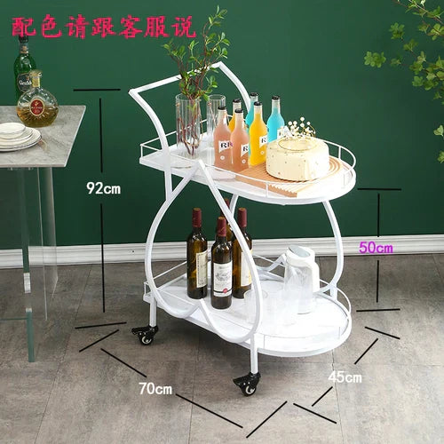 Mobile Kitchen Islands Trolleys Cart Food Drinks Garden