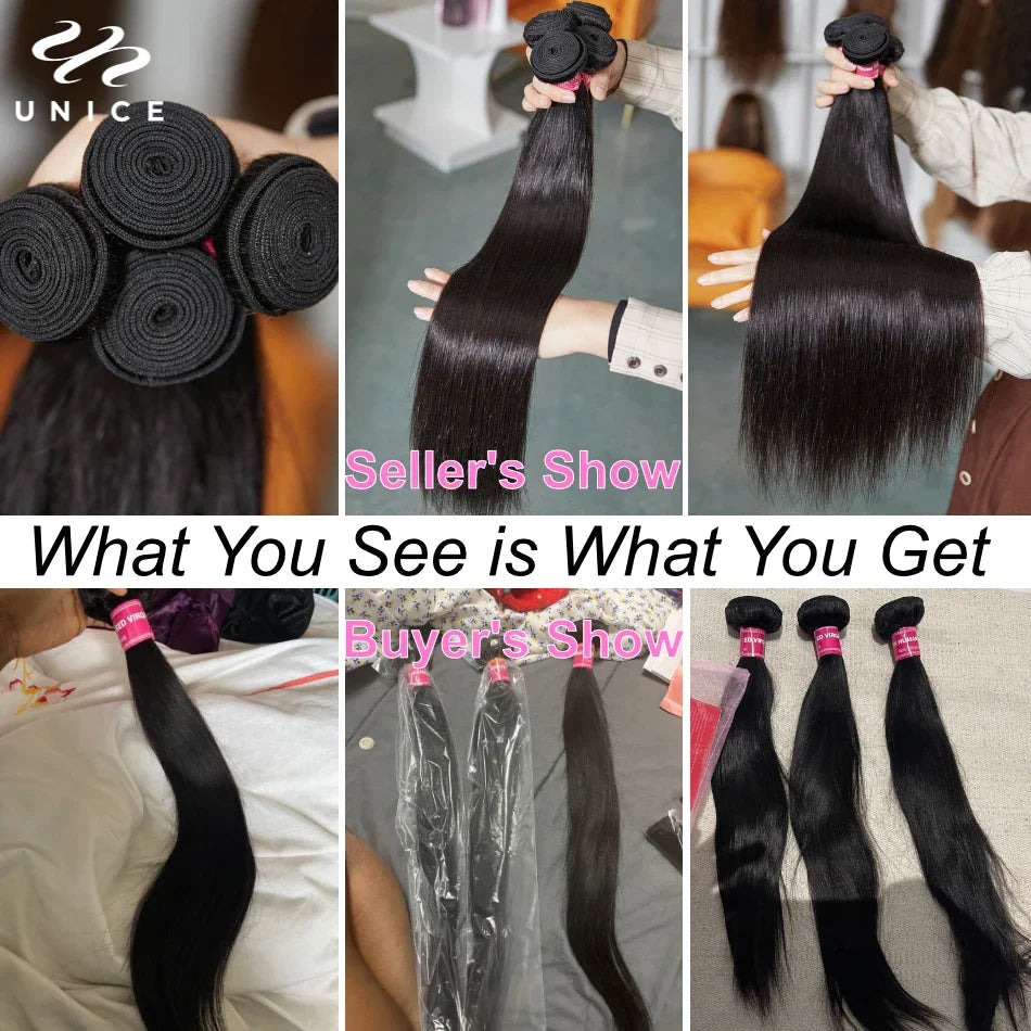 UNice Hair 5X5 HD Lace Closure 28 30