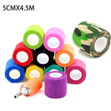 12pcs/Lot 5*450cm Disposable Cohesive Tattoo Grip Tape Wrap