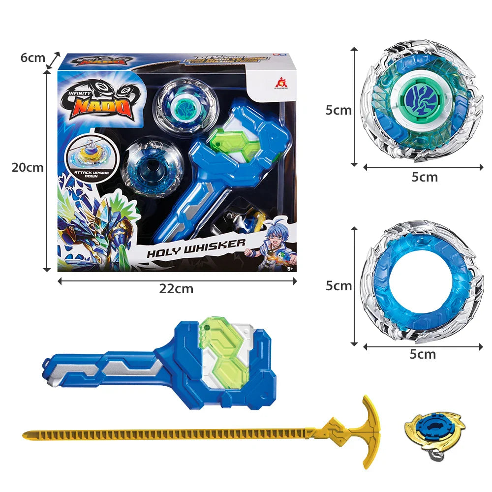 Infinity Nado 3 Athletic Series-Super Whisker Spinning Top