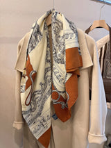 Luxury highend scarves for women's autumn and winter