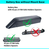 70 pcs 18650 cells Ebike Battery Box 36v
