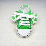 Baby Canvas Classic Sneakers Newborn Print Star Sports