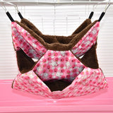 Winter Hammock Three-layer thickened plush warm small pet
