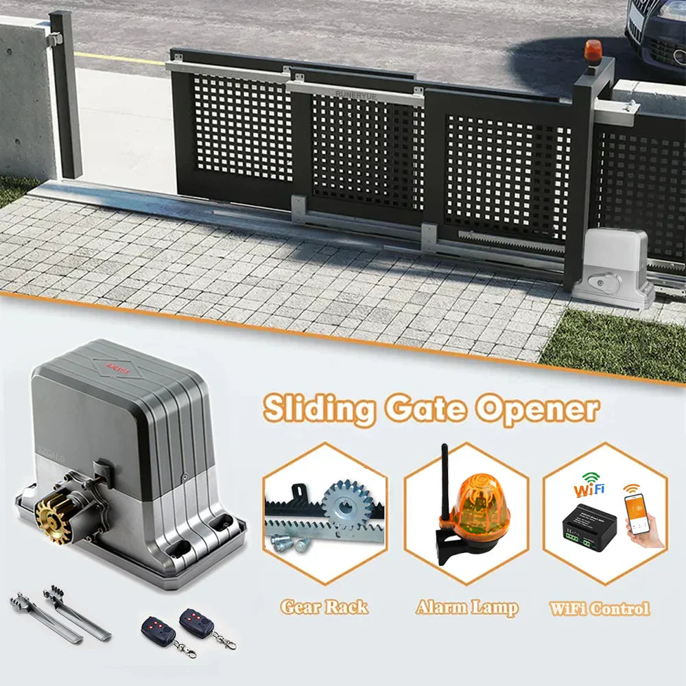Full KIT Set 1000kg to 1800kg Electric Sliding