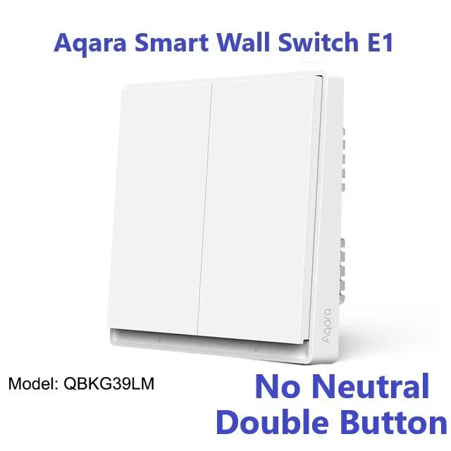 New Aqara Smart Wall Switch E1 ZigBee 3.0