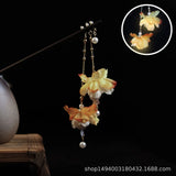 Antique Luminous Hair Sticks Chinese Hanfu Hair Accessories