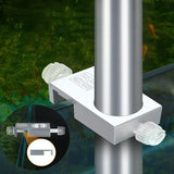 Aquarium 12/16mm stainless steel lily tube, inlet and