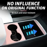 Car Central Control Panel Sticker cover For Tesla