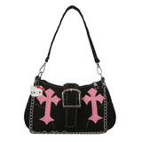 Sanrio Hello Kitty Gothic Girl Retro Women Crossbody