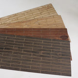 1/6 1/12 Dollhouse Wood Floor PVC Imitation Wood