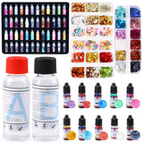Epoxy Resin Kit for Beginners Silicone Resin Mold