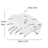 10pcs I Love My Cat Dog Animals Stainless