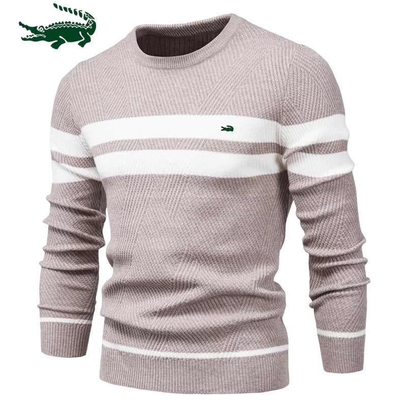 2023 High Quality New Mens Boys Winter Stripe