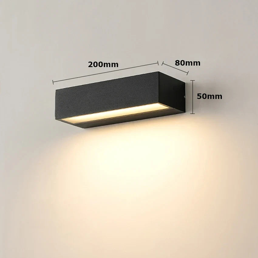 12W 18W 30W LED Wall Lamp Outdoor Waterproof