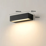 12W 18W 30W LED Wall Lamp Outdoor Waterproof