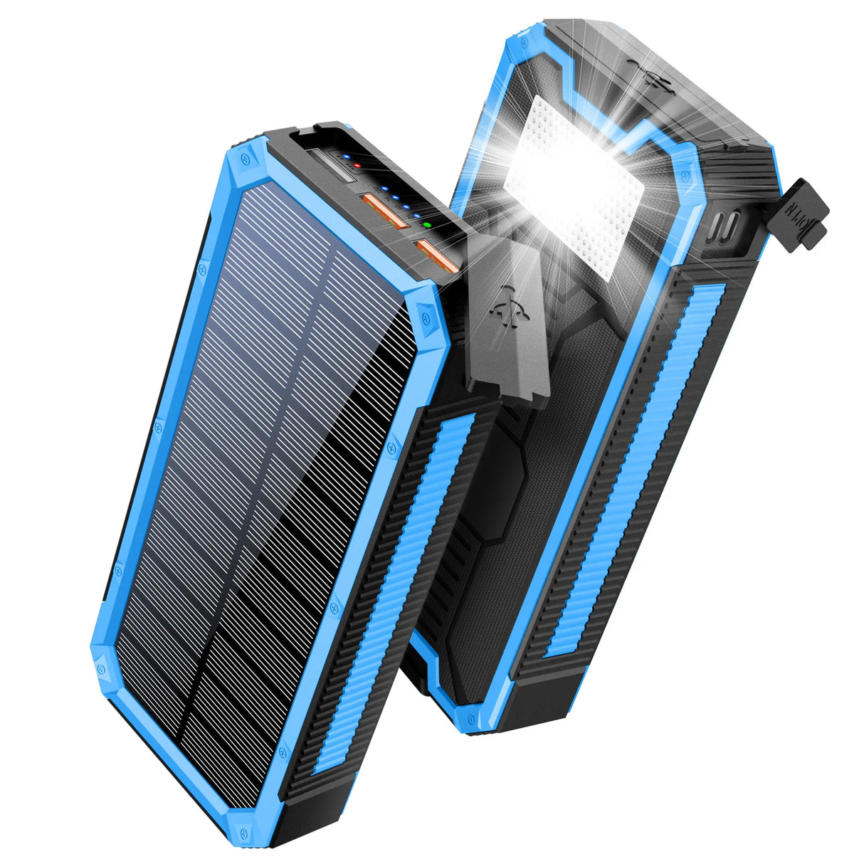 30000mAh Larger Capacity Solar Power Bank Waterproof PD