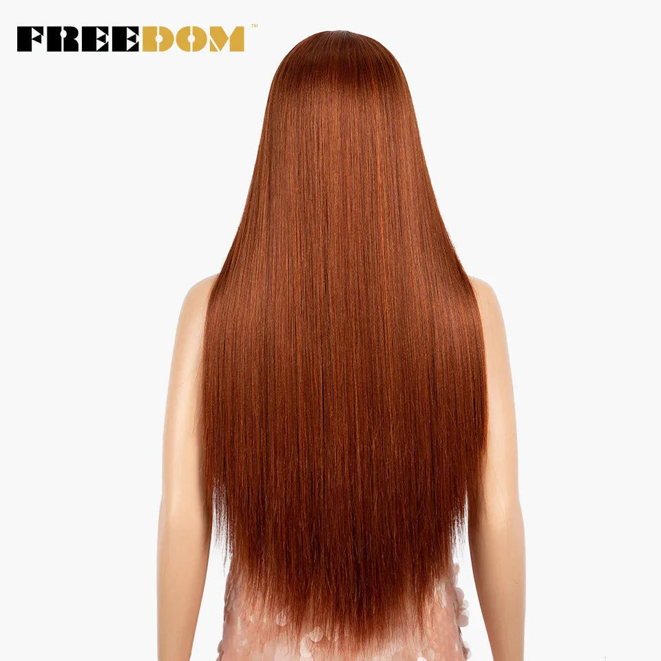 FREEDOM Synthetic Lace Front Wig 30 Inch Long