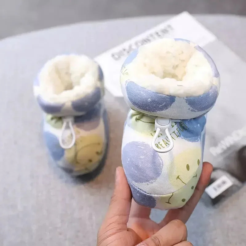 Warm Infant Toddler Crib Snow Boots Soft Comfortable