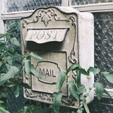 Outdoor Metal Mailbox For Storing Messages Leaving Message