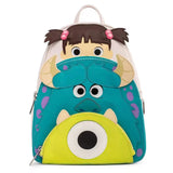 Disney Monsters University Pu Leather Panel Women's Backpack
