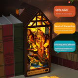 DIY book corner set 3D wooden puzzle furniture