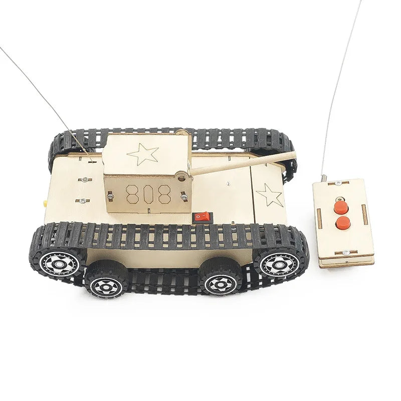 Remote Control Stem Educational Toy Tank Model Technology