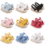 Girls' sandals Bowknot pearl sandals Children's sandals Toddler