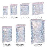50 Holographic Mailers Material Pe + Pearl Film