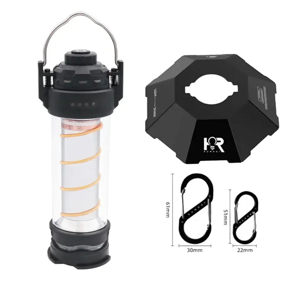 BATOT 3000mAh Outdoor Camping Lantern USB Rechargeable 5