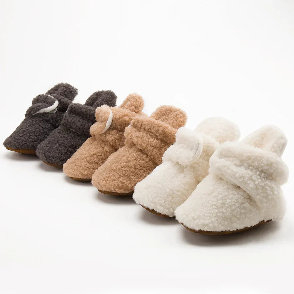 Baby Socks Winter Baby Boy Girl Booties Fluff