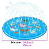 Children Play Water Mat Summer Beach Sprinkler Inflatable