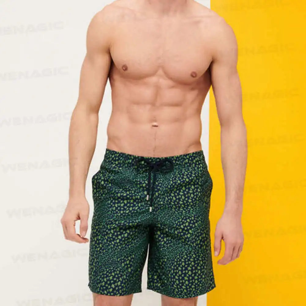 New Summer Men Swimwear Swim Trunks Beach Board