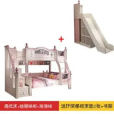 Solid wood bunk beds Two height adjustable beds