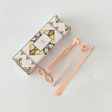 New Candle Scissors Wick Trimmer Cutter Set Stainless