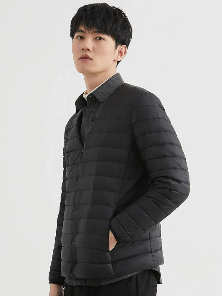 Men's Down Jacket Ultra Light 90% White Duck