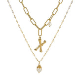 Real Natural Freshwater Baroque Pearl Pendant Necklace