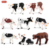 Oenux Farm House Model Action Figures Farmer Motorcycle