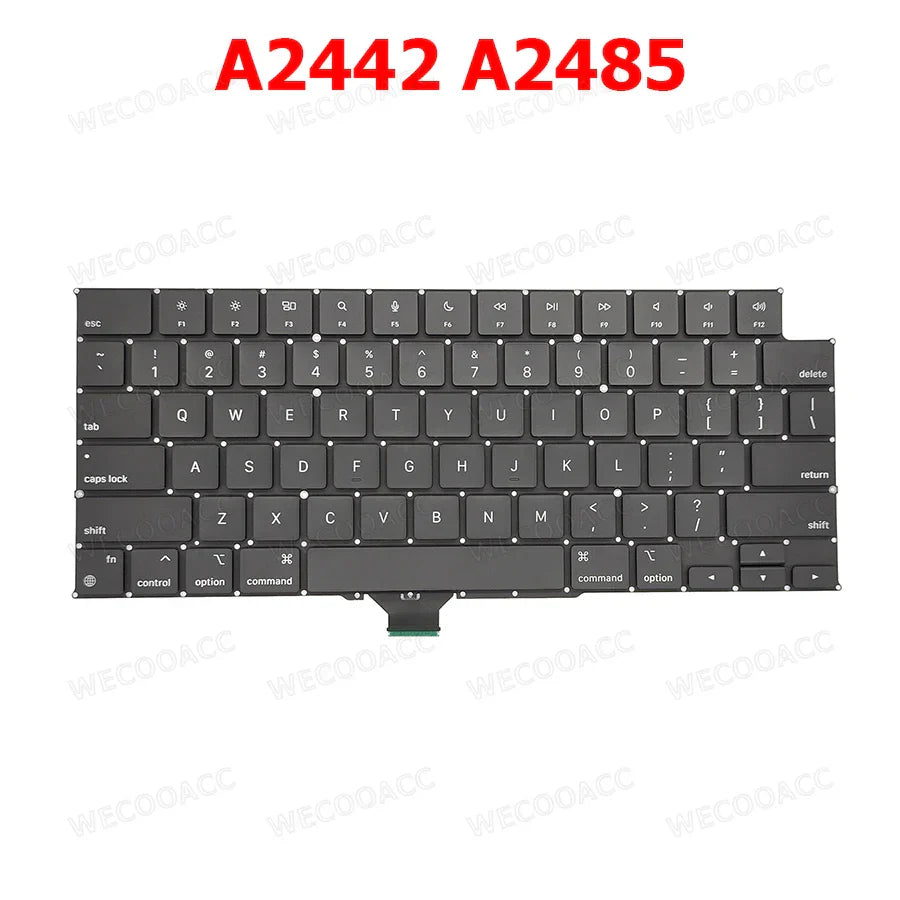 New English US Replacement Keyboard For Macbook Air