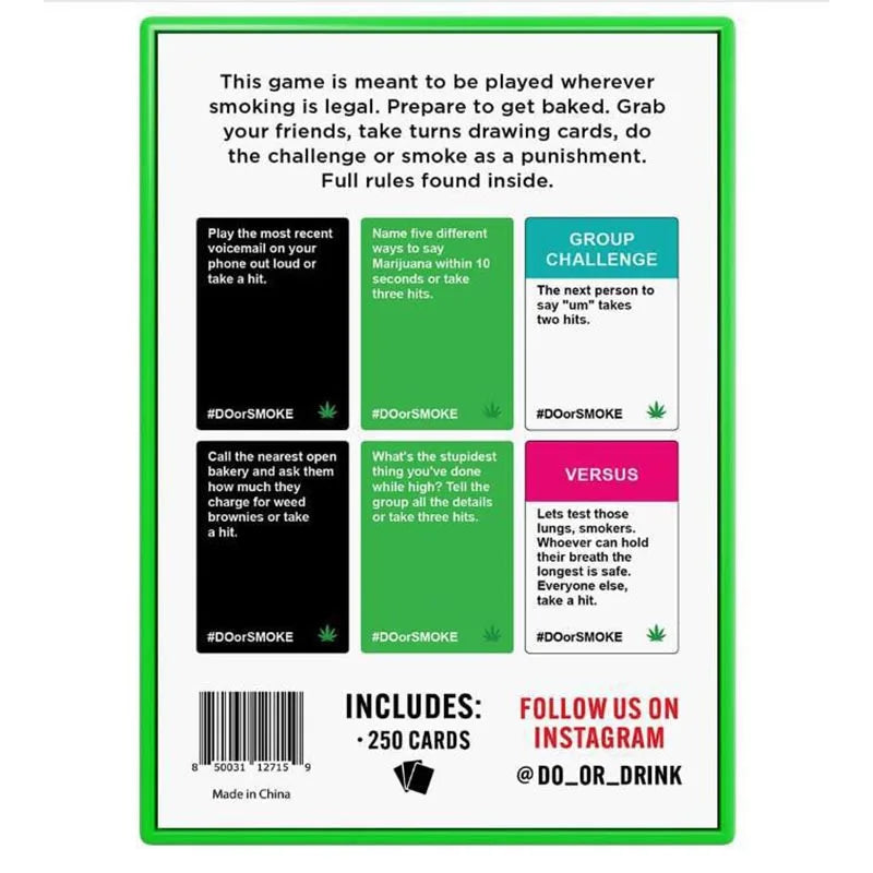 Truth or Drink English Board Games Truth or