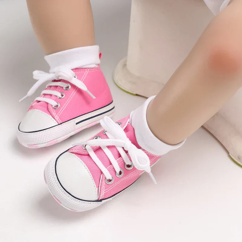 Pink Baby Shoes Princess Fashion Sneakers Infant Toddler